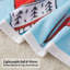 Couverture de Noël en flanelle pour décorations des Fêtes (simple 60 po x 80 po)-695880962