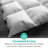 All Season Lightweight Goose Down & Feather Blend Comforter Soft Luxe Hotel Collection-819679679