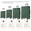 Ensemble de valise 6 pièces Hardshell-129384238