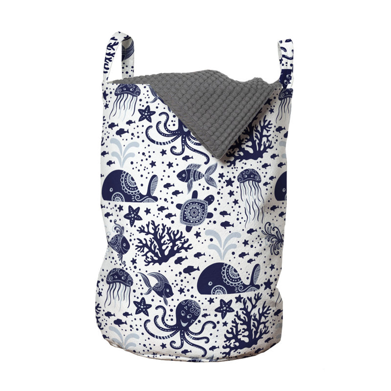 Fabric Laundry Bag with Handles