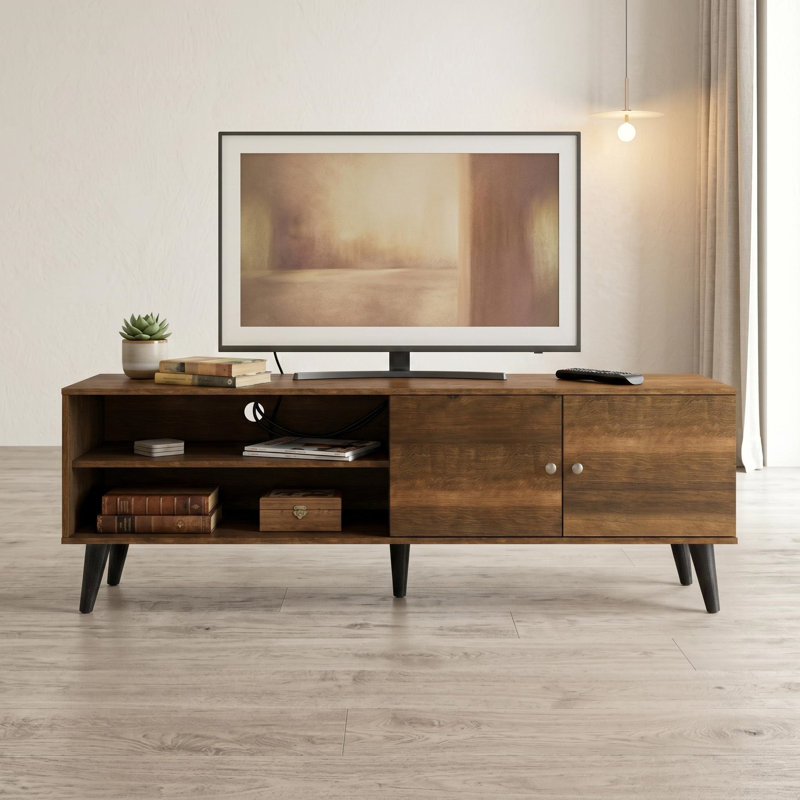 Meuble télé 63 po Mid-Century