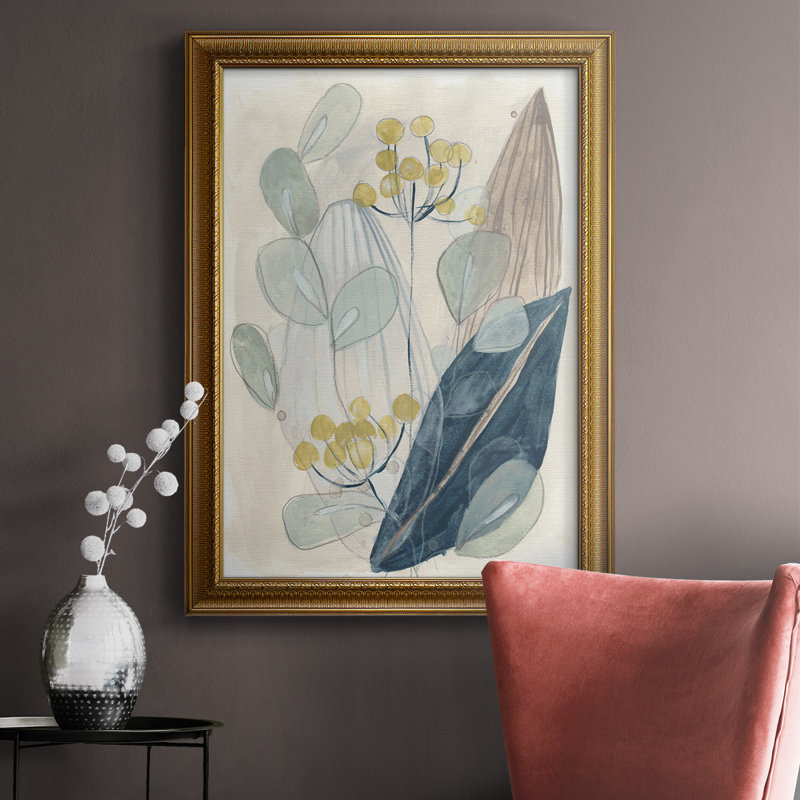 Toile encadrée de qualité supérieure Terra Garden II - prête à être accrochée, H 20 po x l 16 po