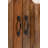 Loon Peak Jamya 69" Solid  Wood Sideboard Buffet - Light Walnut Finish, Fully Assembled, Rustic-1768106248