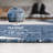 Orbie Modern Geometric Abstract Two-Tone Navy/Cream Indoor/Outdoor Rug-330398495
