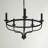 Longacre 5-Light Adjustable Height Wagon Wheel Chandelier-140312242