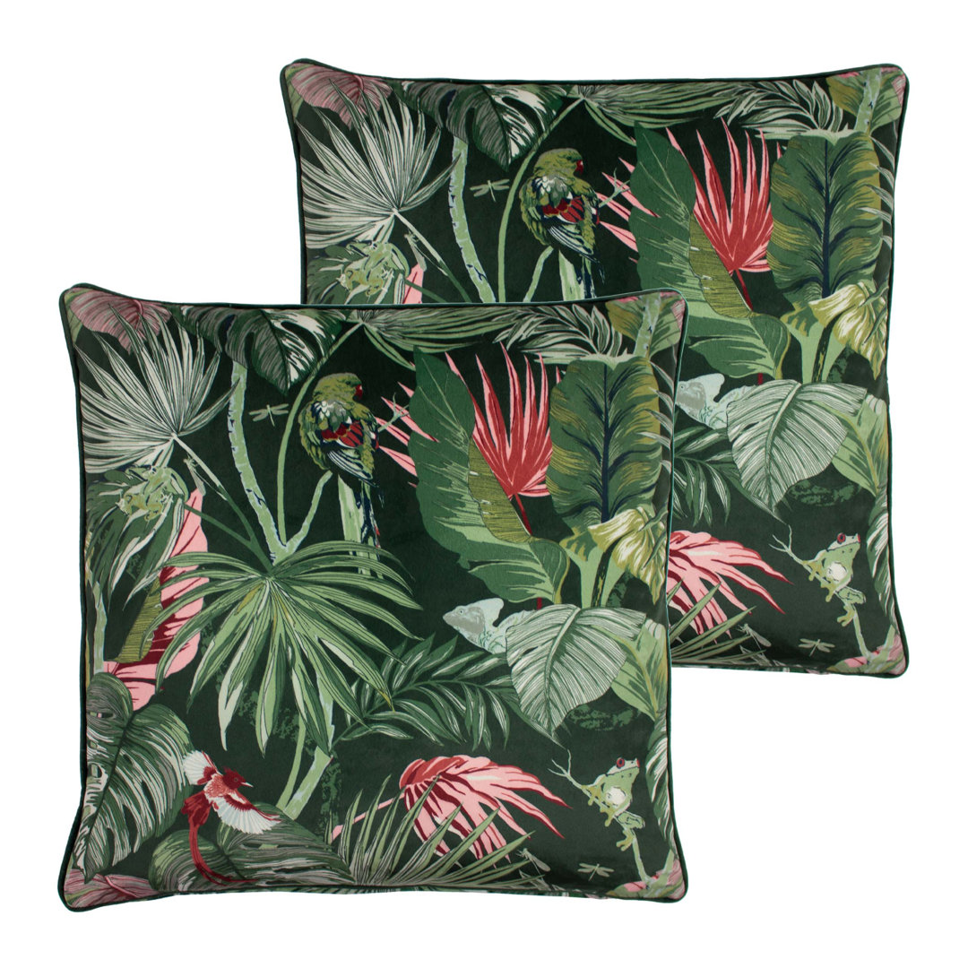 Floral Square Cushion