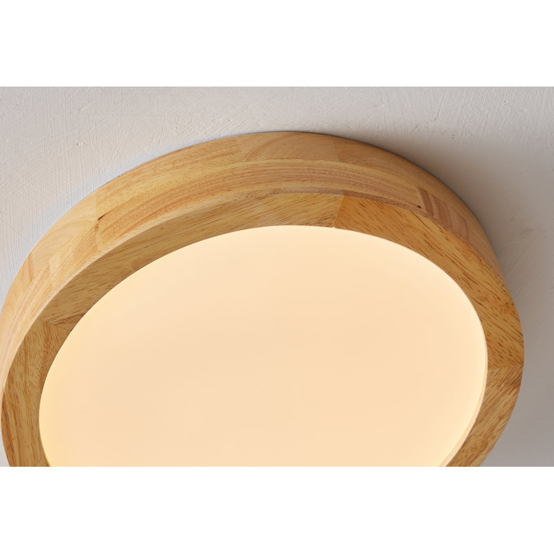 Kadeyn LED Flush Mount, 3000K, Brushed Gold