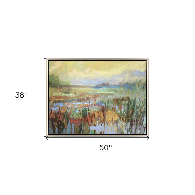 Impression sur toile Marsh in May