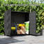  Armoire de rangement extérieure en forme de diamant 75 gallons Decksplore-120805430