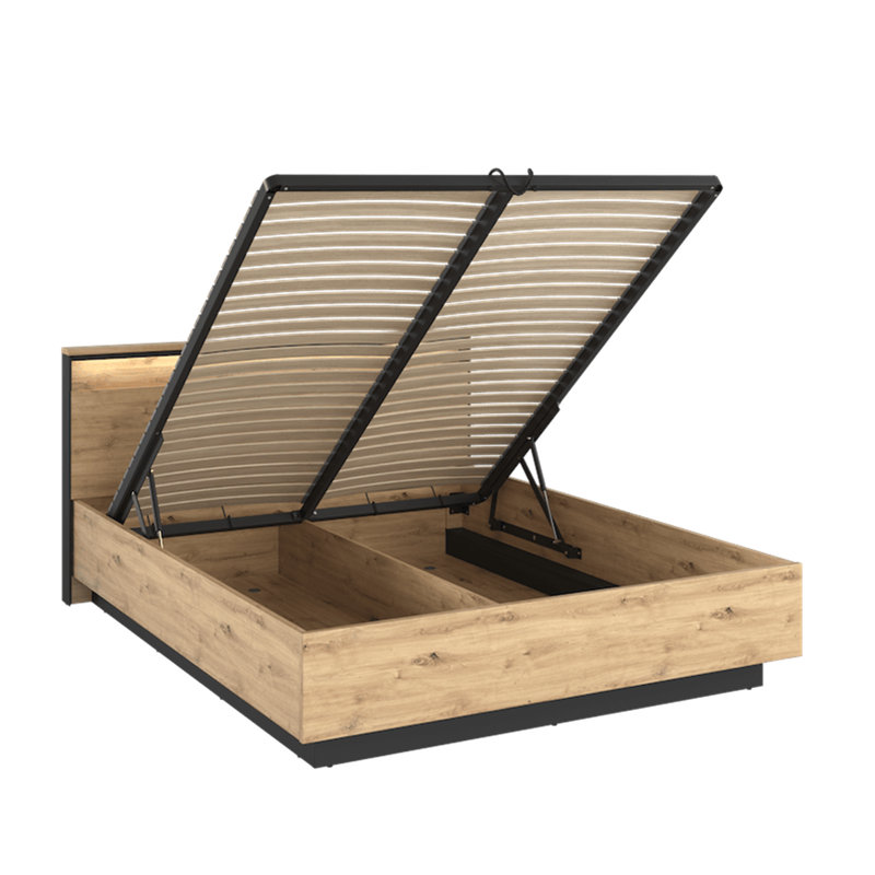 Priscila Ottoman Storage Bed, Super King (6')