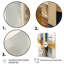 «Dondray Modern Blue and Gold Abstract I», reproduction sur toile 3 pièces-87913252-87913251
