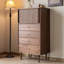 Buffet en bois de noyer massif