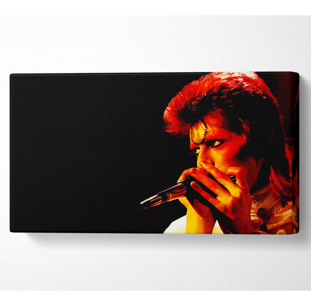 David Bowie Ziggy Pop - Kunstdrucke auf Leinwand