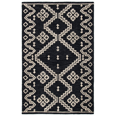 Madawaska Hand Tufted Wool Southwestern Rug