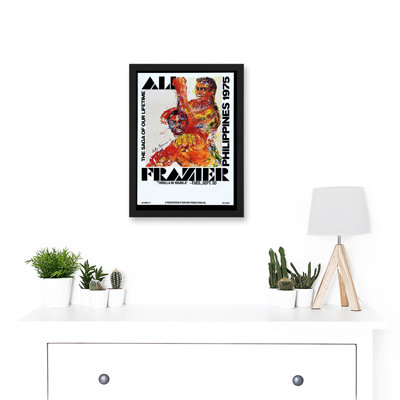Boxing Thrilla Manila Ali Frazier Fight Philippines 1975 - Single Picture Frame Print
