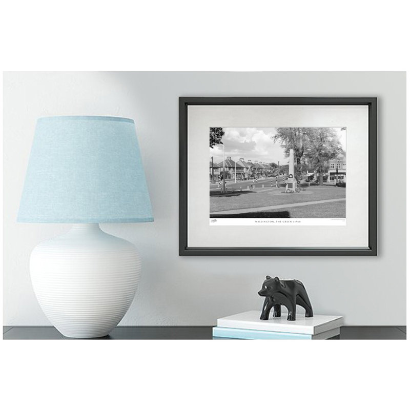 Wallington, The Green C1960 by Francis Frith - Single Picture Frame Print, 28cm H x 36cm W x 2.3cm D