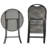 Cafe Napoli 3-Piece Folding Bistro Set