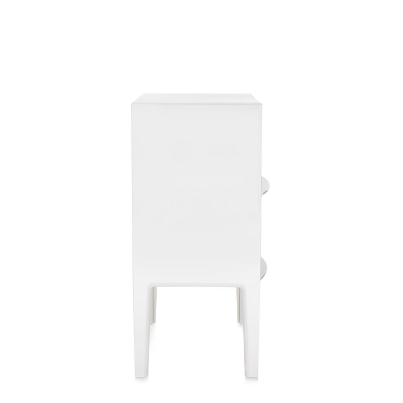 Ghost Buster End Table, White