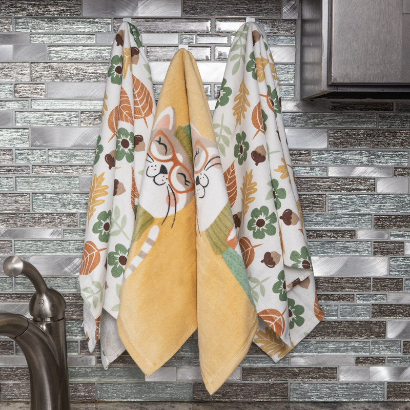 Harvest Floral Tea Towel Kitchen Towel