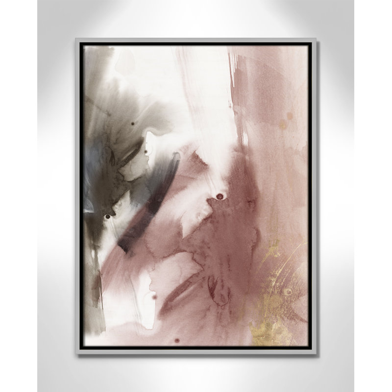 Impression stratifiée II par Casa Fine Arts, Argent, H 25,5 po x l 19,5 po