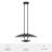 Hunter Sunset Ridge Large Adjustable Matte Black Pendant Ceiling Light Fixture-114532196