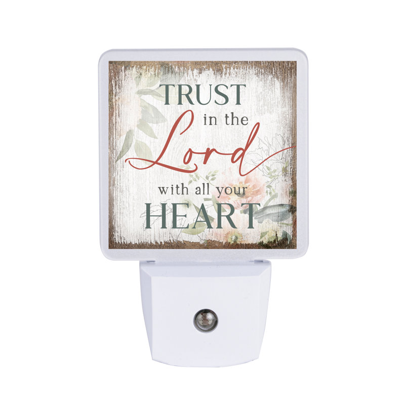 «Trust in The Lord Night Light»