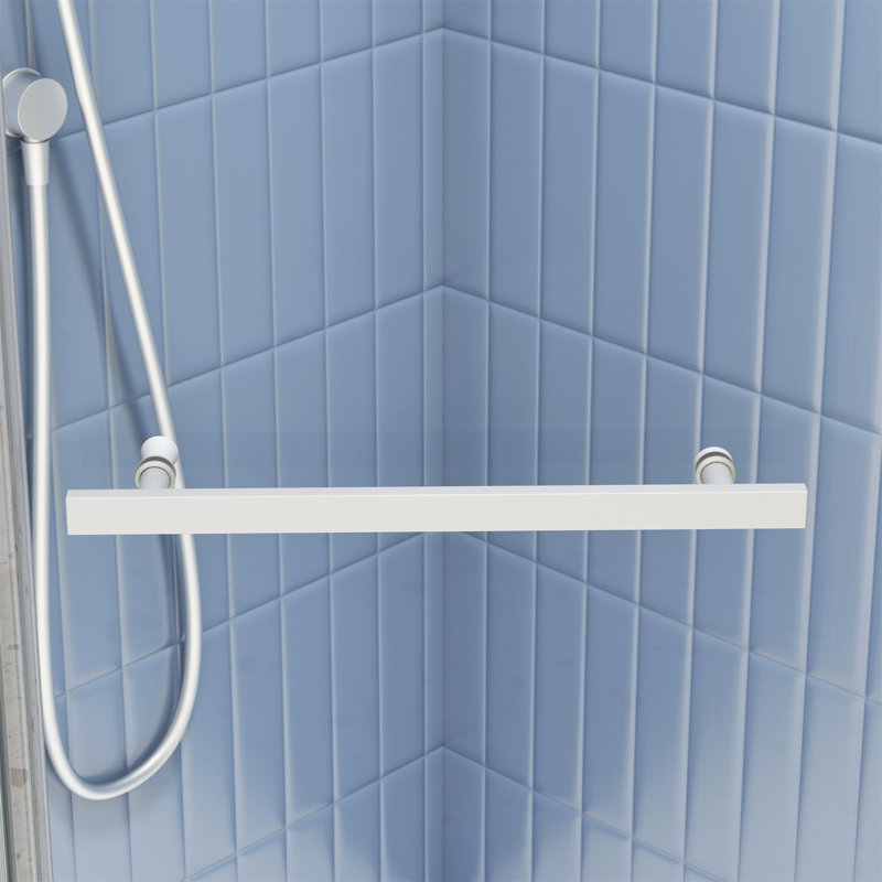 Porte de douche pivotante