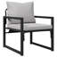 72.5cm Wide Straight Patio Sofa with Cushions