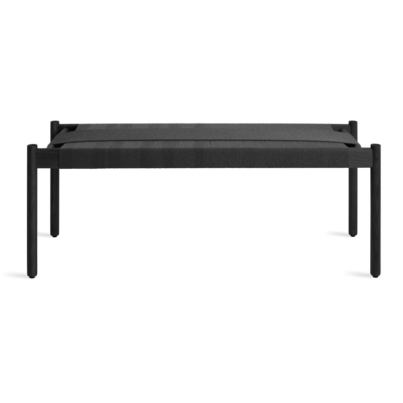 Invitation Bench, 18" H x 48" W x 18" D, White Oak