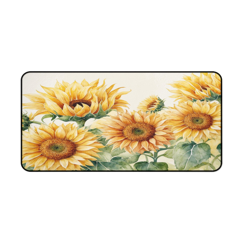 Polyester Desk Pad, 14.4x12.1