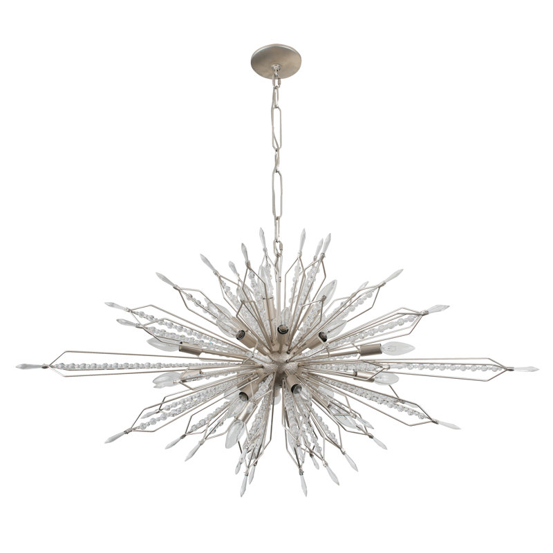 Orbital Oval Linear Pendant - 24"D x 48"W x 24"H - Gold Dust