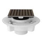 PVC 2" X 3" Drain Kit with Matrix Decorative Cover