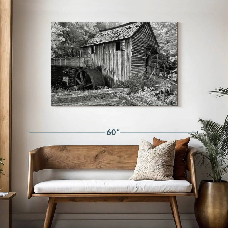 Lilie Cable Mill Cades Cove, 30" H x 45" W
