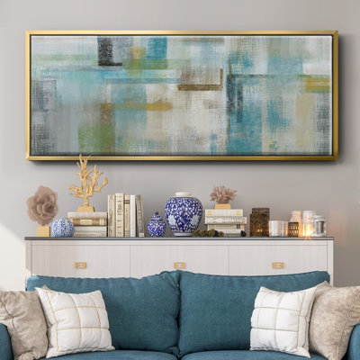 Bits and Pieces- Framed Canvas