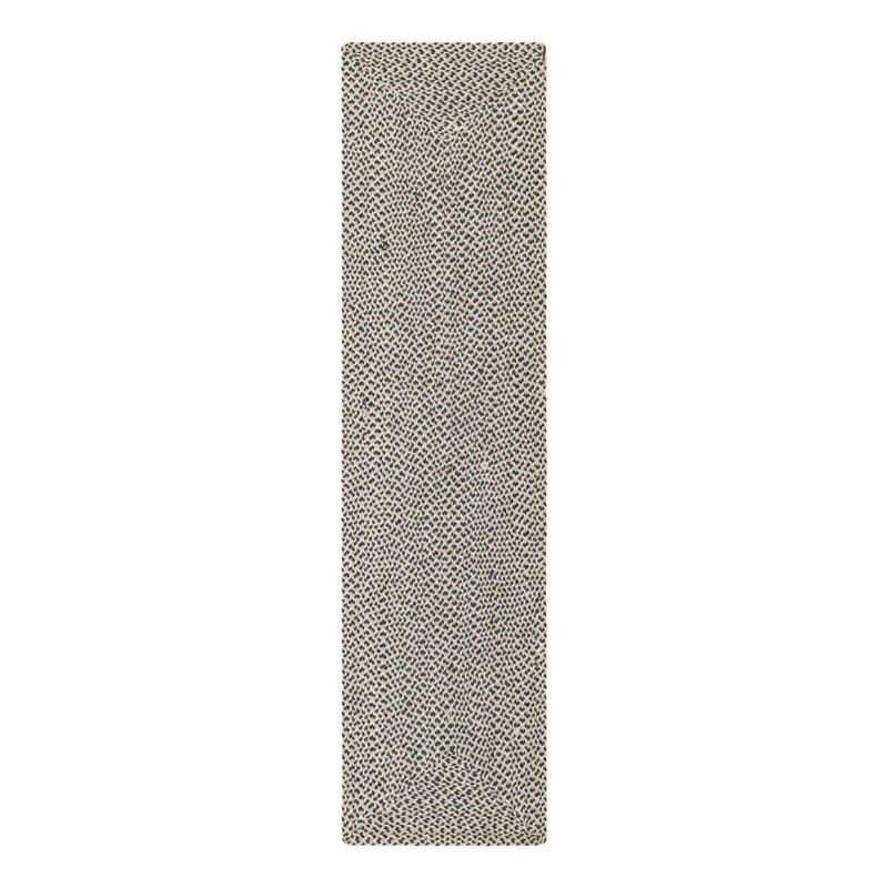 Tweed Braided Jute Rug, Runner 2" x 8'