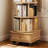 360° Rotating Bookshelf With Drawer-1066391134-1066391072