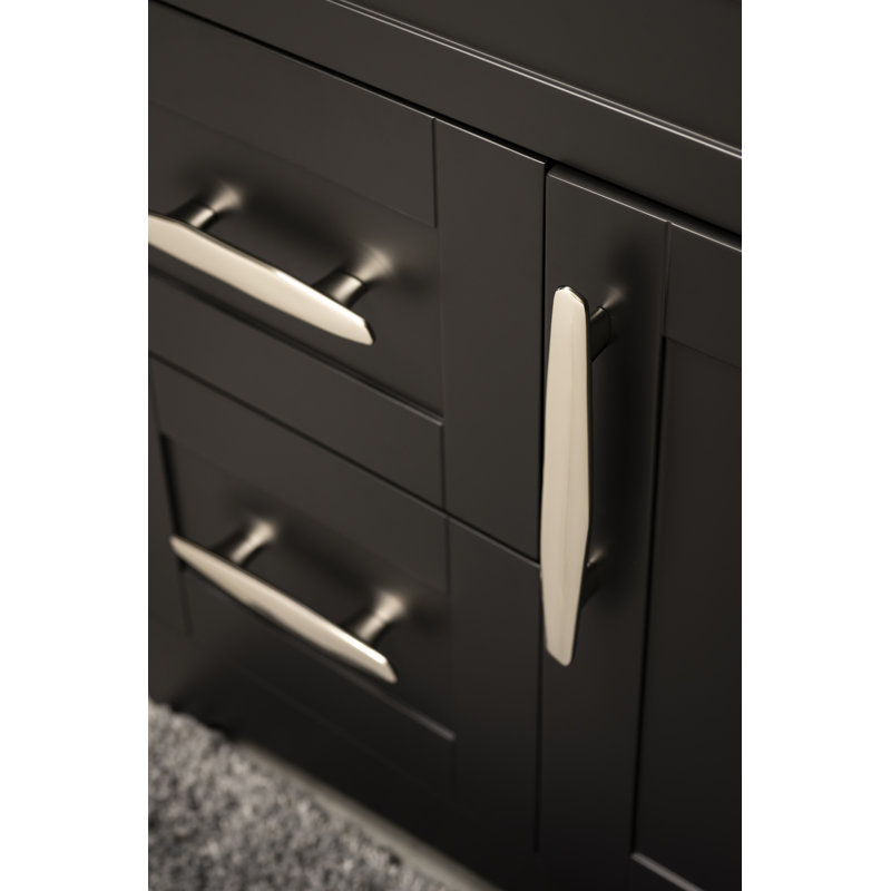 Pebble Collection Pull 6-5/16 Inch (160mm) & 7-9/16 Inch (192mm) Center to Center, Champagne Bronze