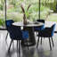 Aggarwal 48 cm H Velvet Armchair-1623455468-1629086344
