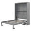 Lit escamotable mural avec tablettes Murphy