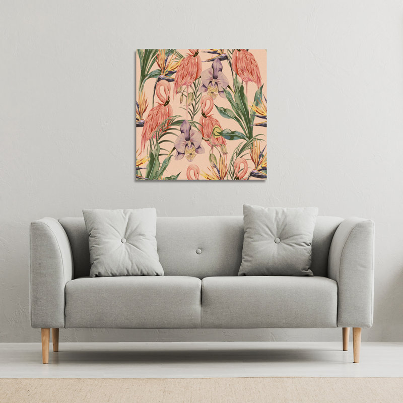 No Title by Andrew Lee - Wrapped Canvas Print, 46cm H x 46cm W x 4cm D