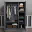 Maybery MDF & Particleboard Wardrobe-897474932