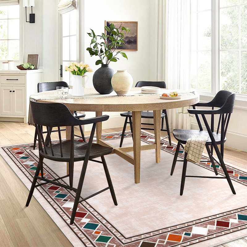Kittye Washable Indoor Rug, Rectangle 8' x 10'