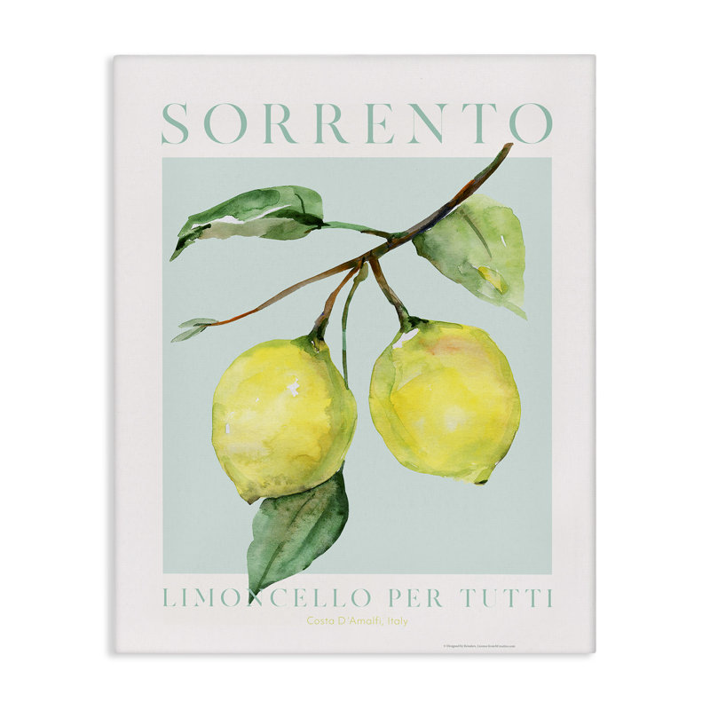«Sorrento Lemon Branch» par Reinders, H 30 po x l 24 po