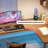 Rustic Solid Wood L - Shaped Desk-1217325565