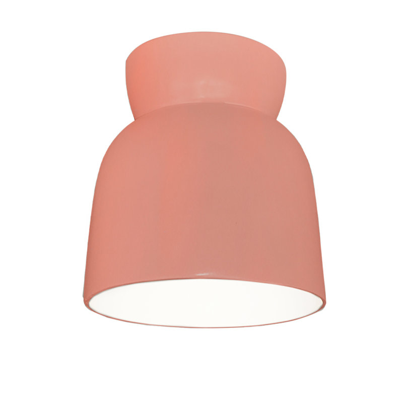 Logan Radiance - Hourglass Flush-Mount, Gloss Blush, LED (Integrated)