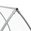 Cage à poulet en acier galvanisé 41,3 po x 47,2 po argent-1703035199