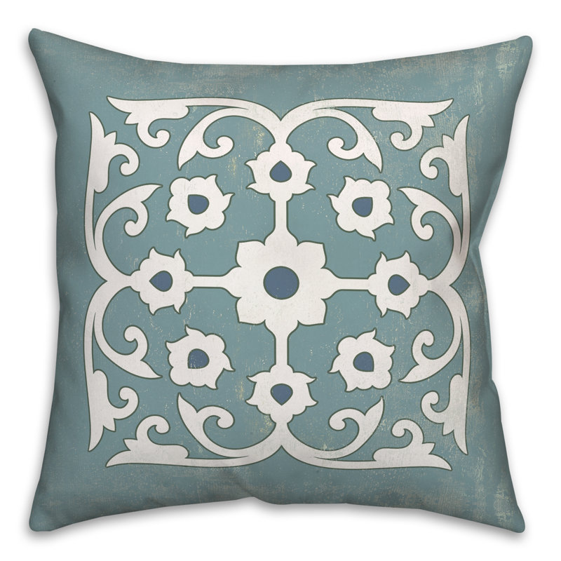 Floral Throw Pillow