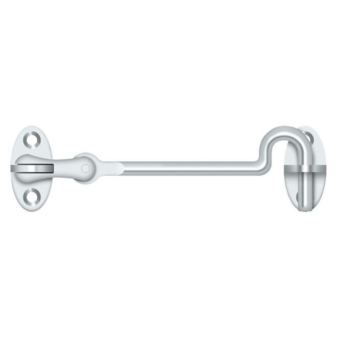 Cabin Swivel Hooks, Brushed Chrome