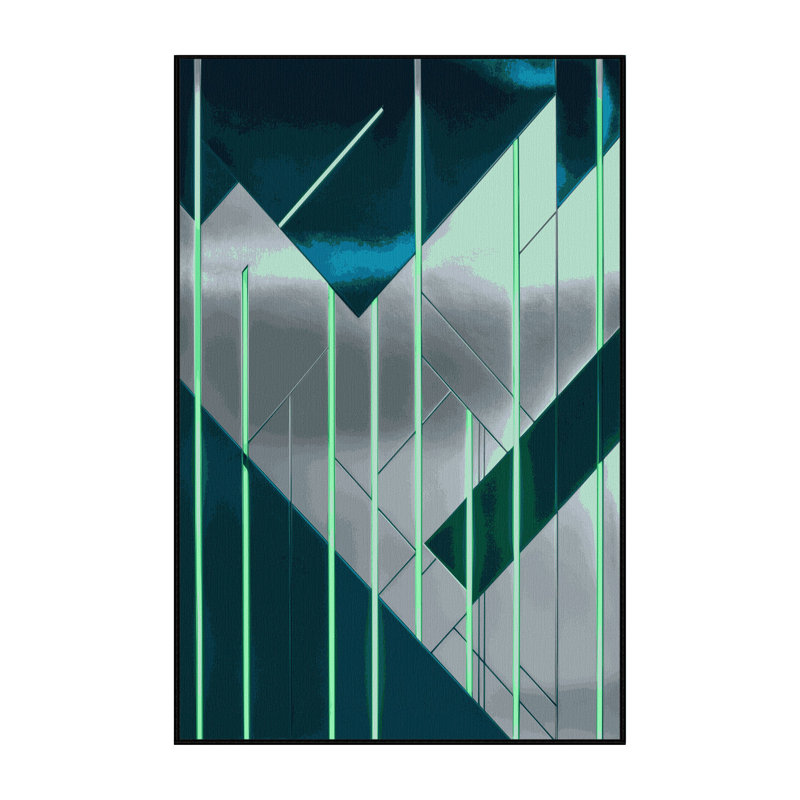 Quantum Ray Rug, Rectangle 2' x 3'