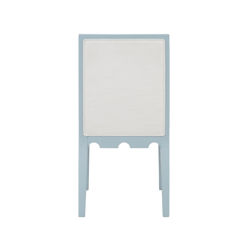 Lanister Upholstered Dining Chair, Light Blue